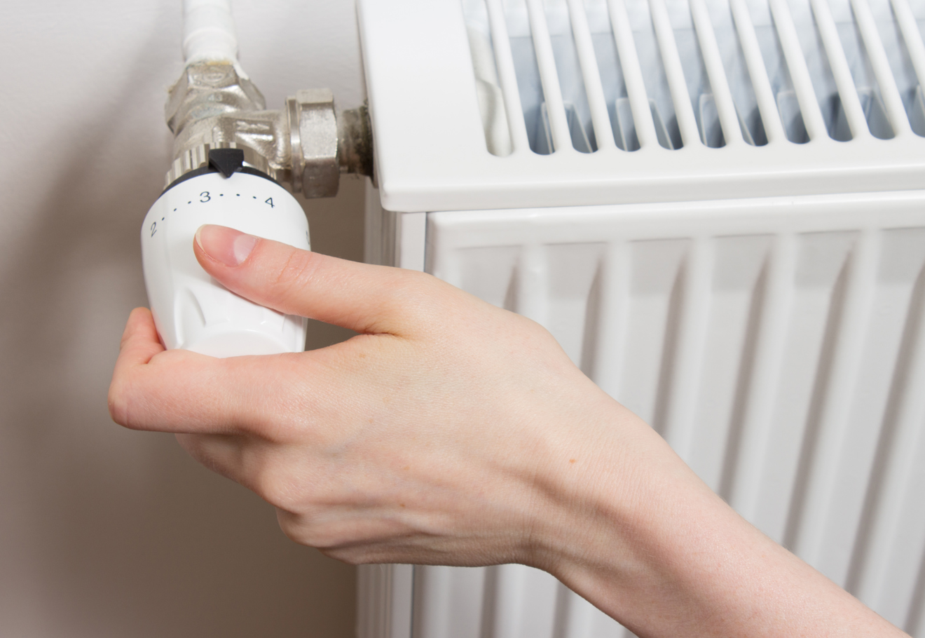 Termostat på radiator