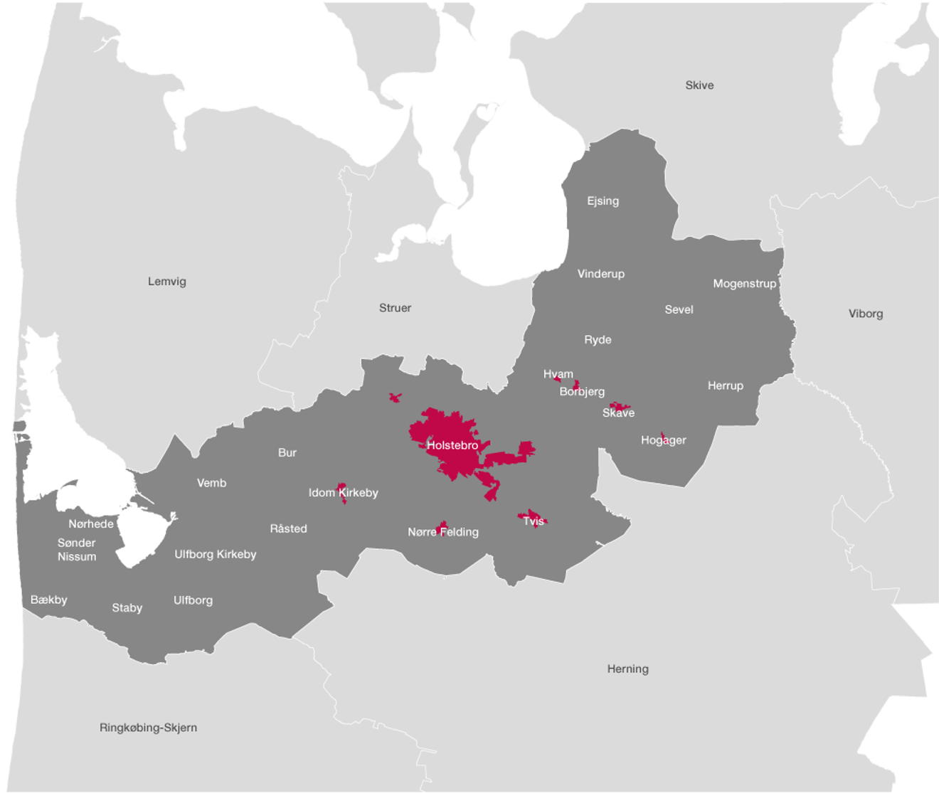 Forsyningsområde for fjernvarme