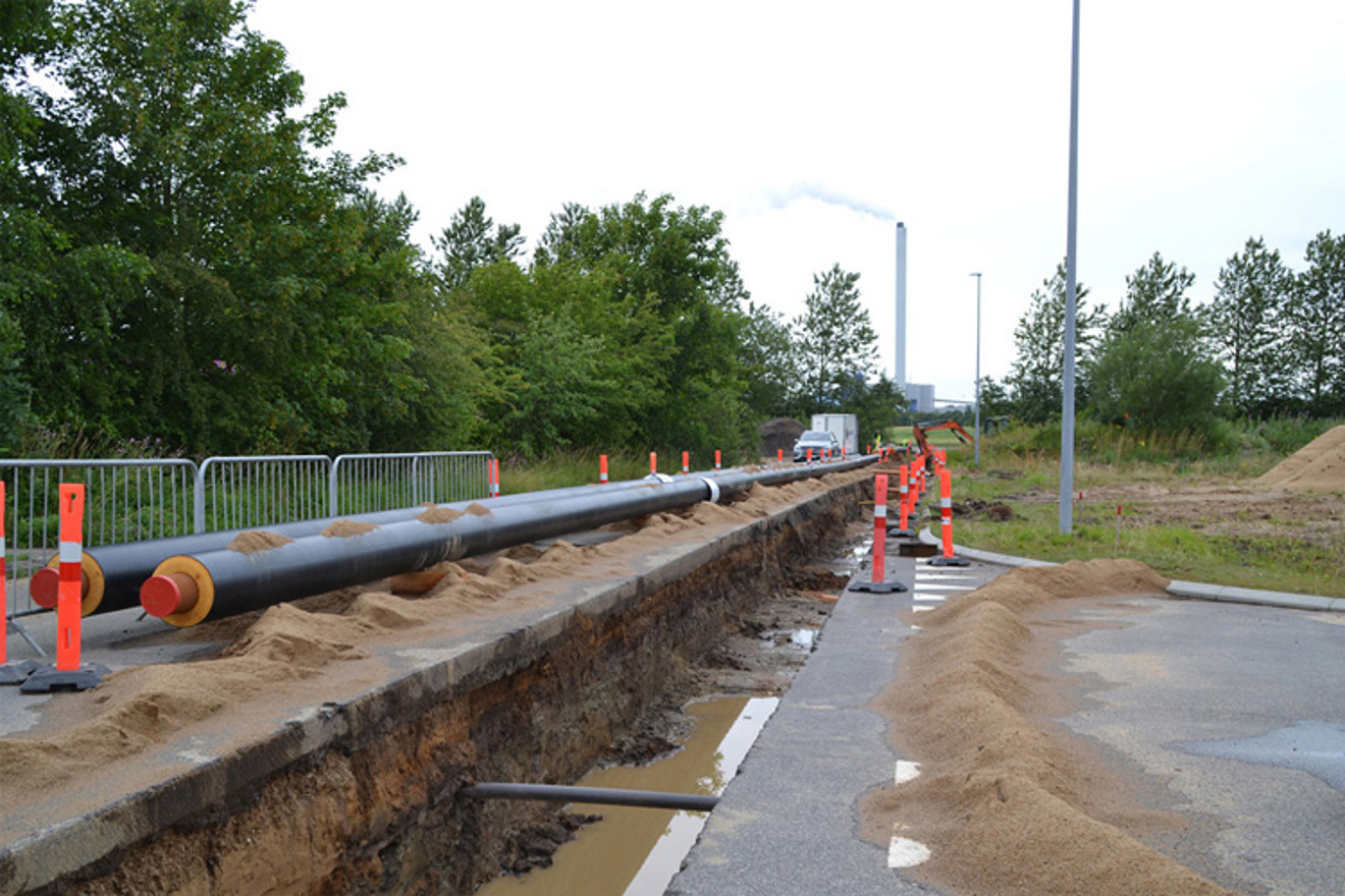 Vestforsyning er gået i jorden